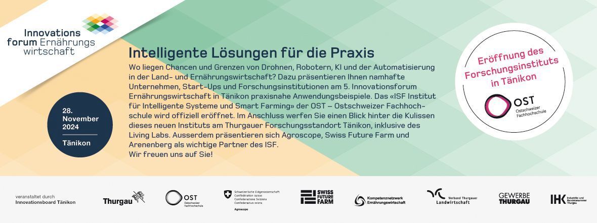 Das 5. Innovationsforum Ernährungswirtschaft fokussiert auf das Thema «Intelligente Lösungen für die Praxis».